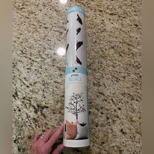 NWT DCWV Self Adhesive Wall Decal Stickers Birds and Tree DIY Wall Art